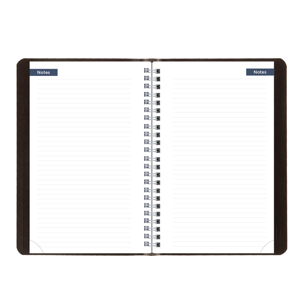 Academic Weekly Planner, Classic Black, 2026-2027 - Bilingual CA101B.BLK