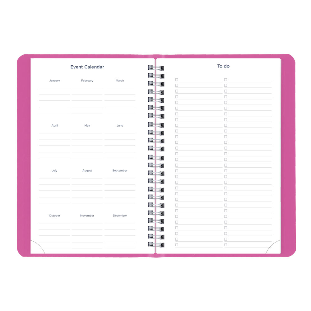 Academic Weekly Planner, Fashion, 2026-2027 CA101F.01 #colour_fashion-pink