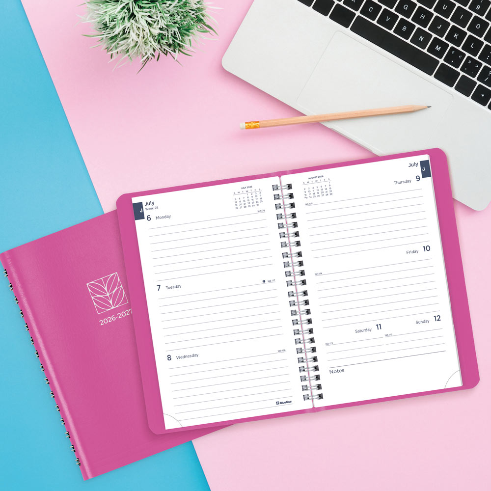 Academic Weekly Planner, Fashion, 2026-2027 CA101F.01 #colour_fashion-pink