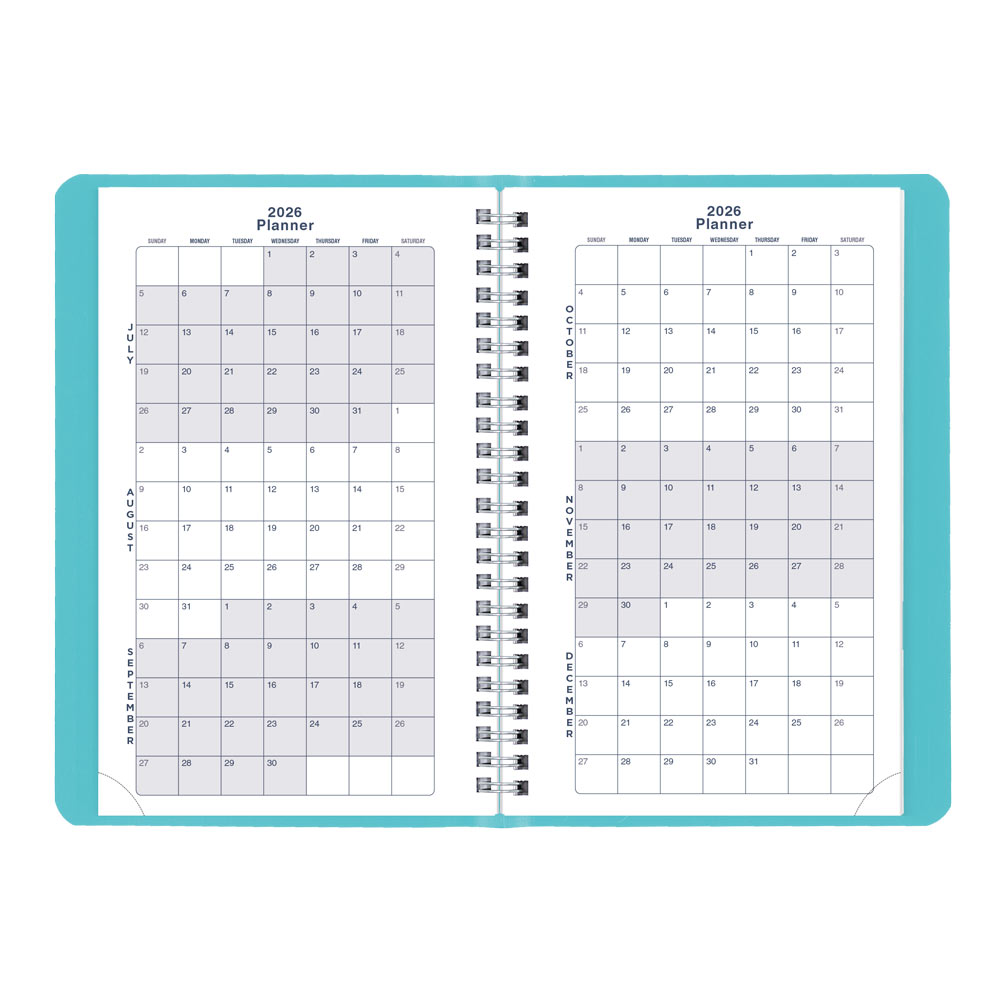 Academic Weekly Planner, Fashion, 2026-2027 CA101F.02 #colour_fashion-blue