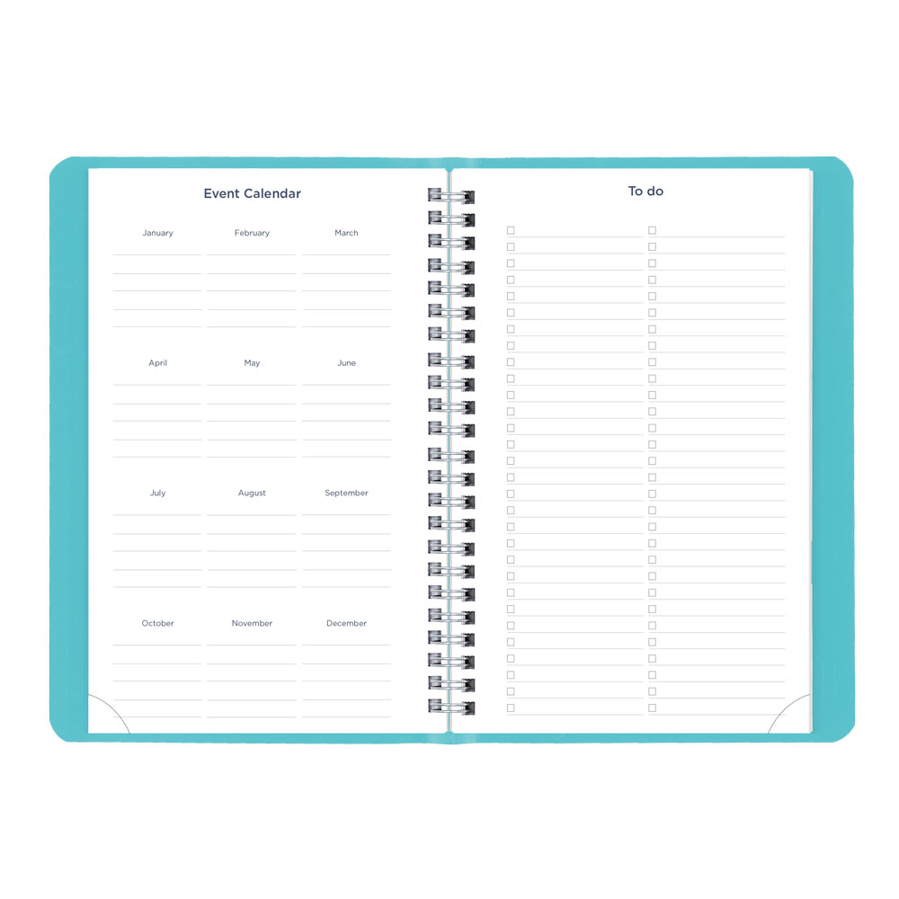 Academic Weekly Planner, Fashion, 2026-2027 CA101F.02 #colour_fashion-blue