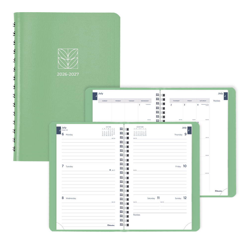 Academic Weekly Planner, Fashion, 2026-2027 CA101F.03 #colour_fashion-green