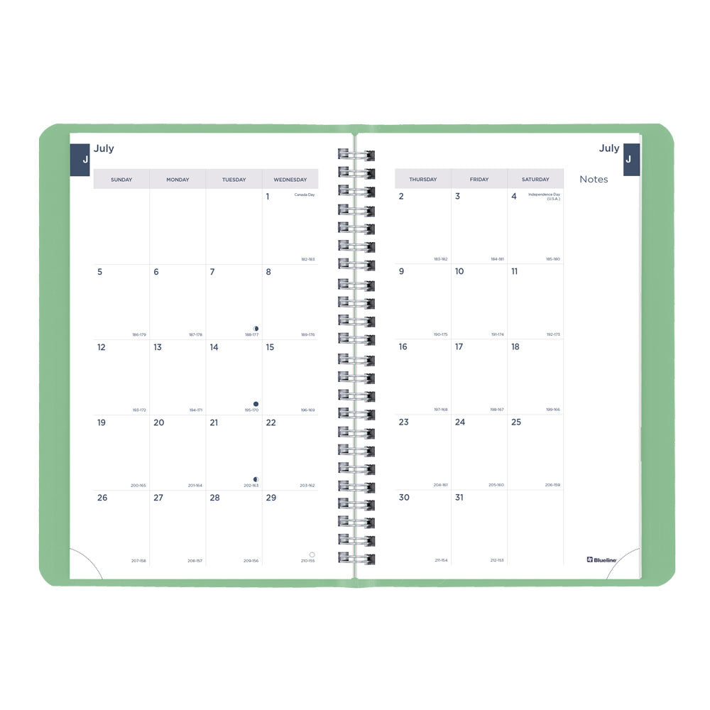 Academic Weekly Planner, Fashion, 2026-2027 CA101F.03 #colour_fashion-green