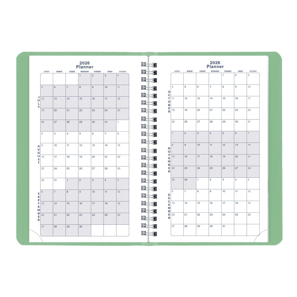 Academic Weekly Planner, Fashion, 2026-2027 CA101F.03 #colour_fashion-green