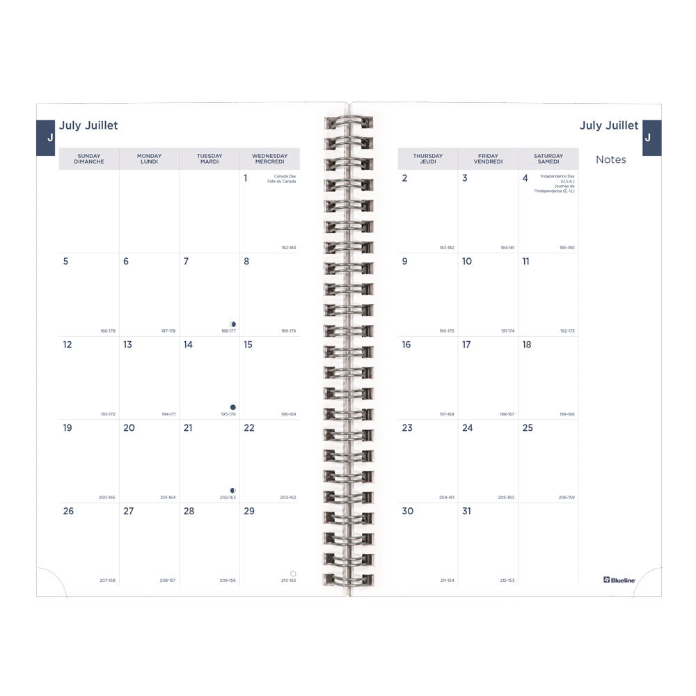 Academic Weekly Planner, Animal, 2026-2027 - Bilingual CA114BPA.01 #colour_cat