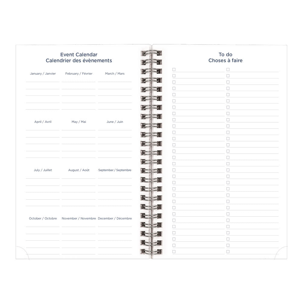 Academic Weekly Planner, Animal, 2026-2027 - Bilingual CA114BPA.01 #colour_cat