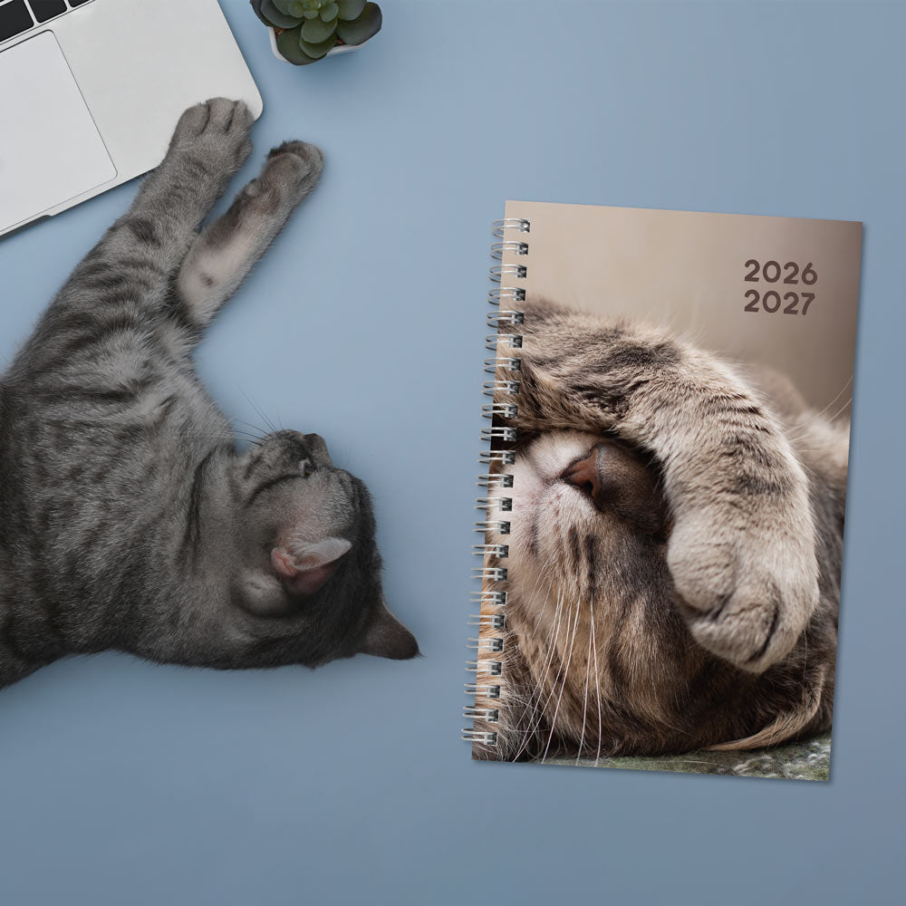 Academic Weekly Planner, Animal, 2026-2027 - Bilingual CA114BPA.01 #colour_cat
