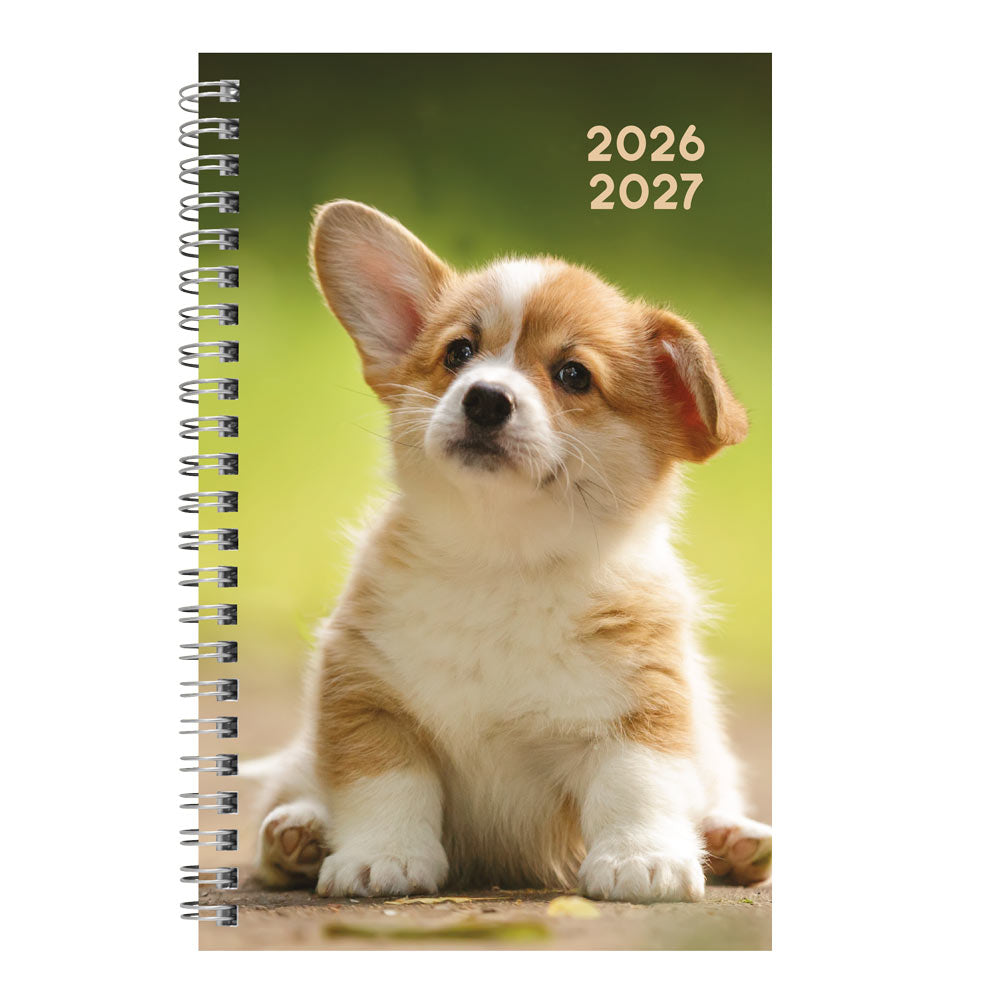 Academic Weekly Planner, Animal, 2026-2027 - Bilingual CA114BPA.02 #colour_dog