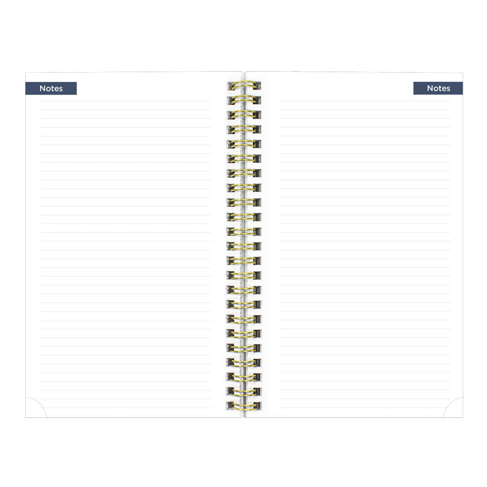 Academic Weekly Planner, Floral, 2026-2027 - Bilingual CA114BPM.02 #colour_floral-green