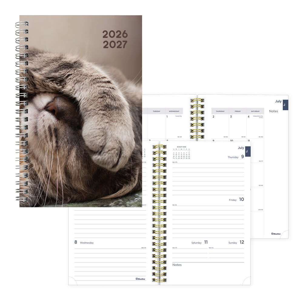 Academic Weekly Planner, Animal, 2026-2027 CA114PA.01 #colour_cat