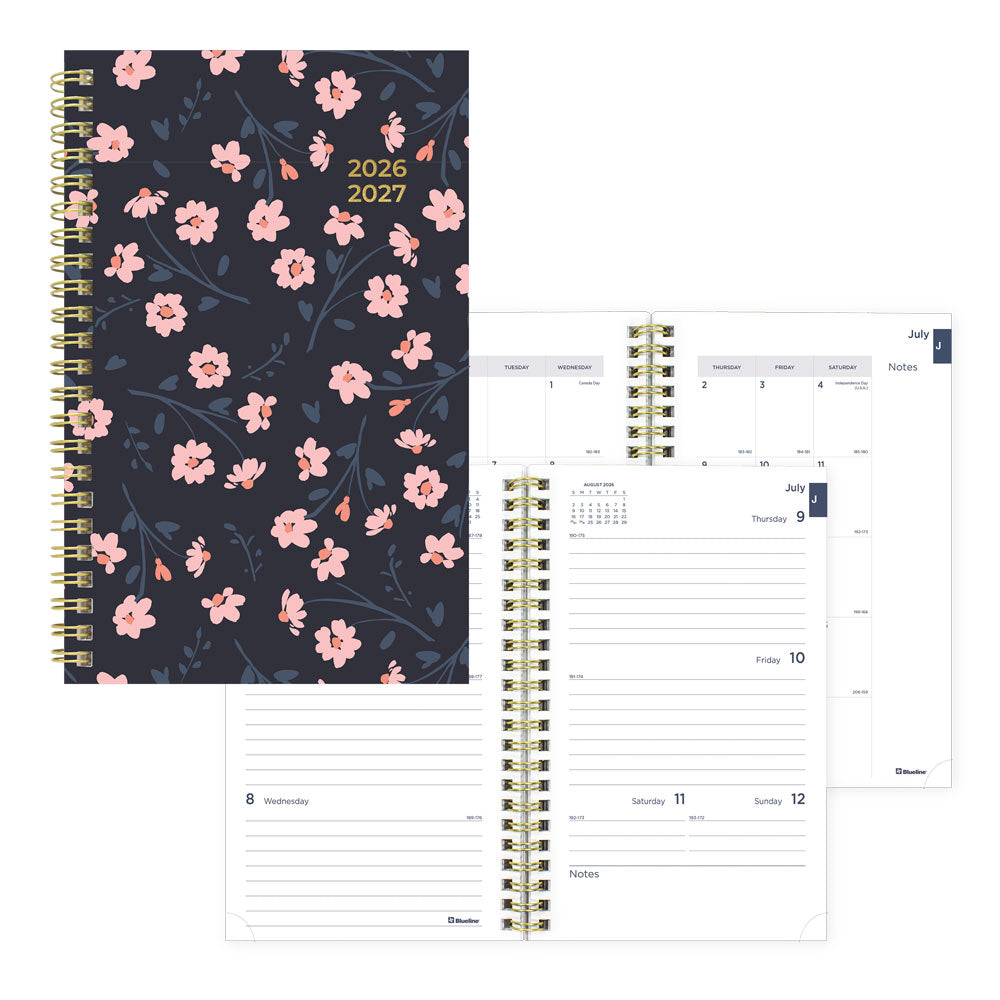Academic Weekly Planner, Blossom, 2026-2027 - English CA114PG.02 #colour_blossom-pink