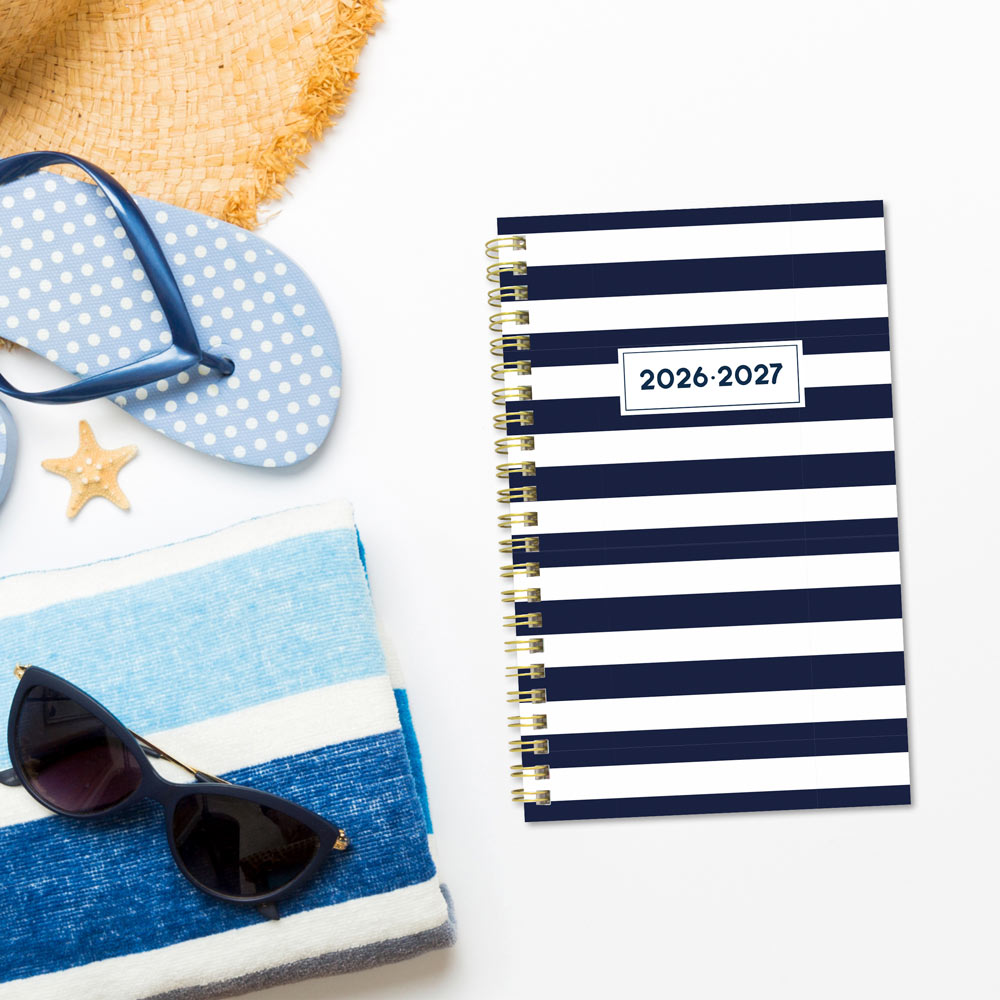 Academic Weekly Planner, Nautical, 2026-2027 CA114PH.02 #colour_cabana