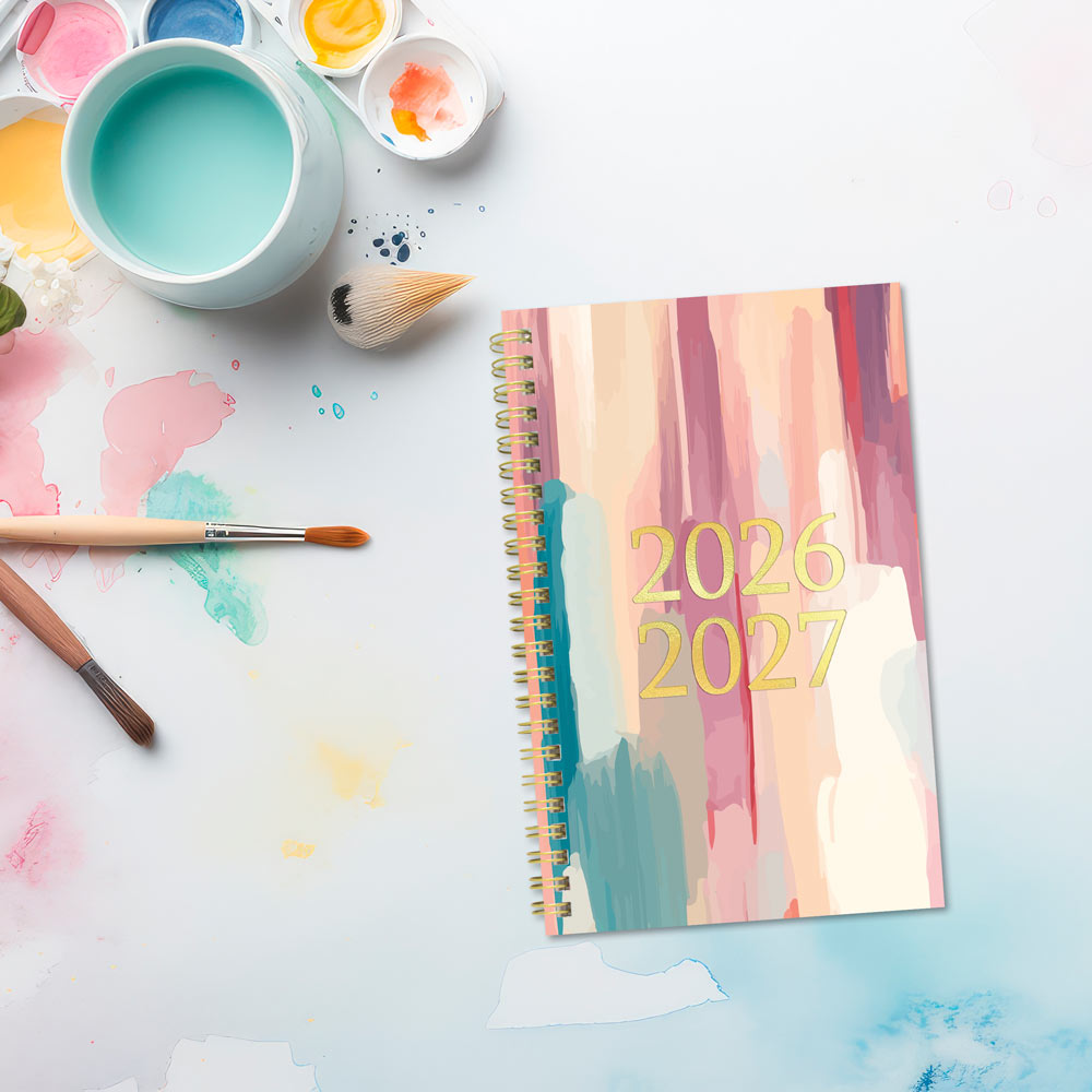 Academic Weekly Planner, Splash, 2026-2027 CA114PI.02 #colour_waterfalls