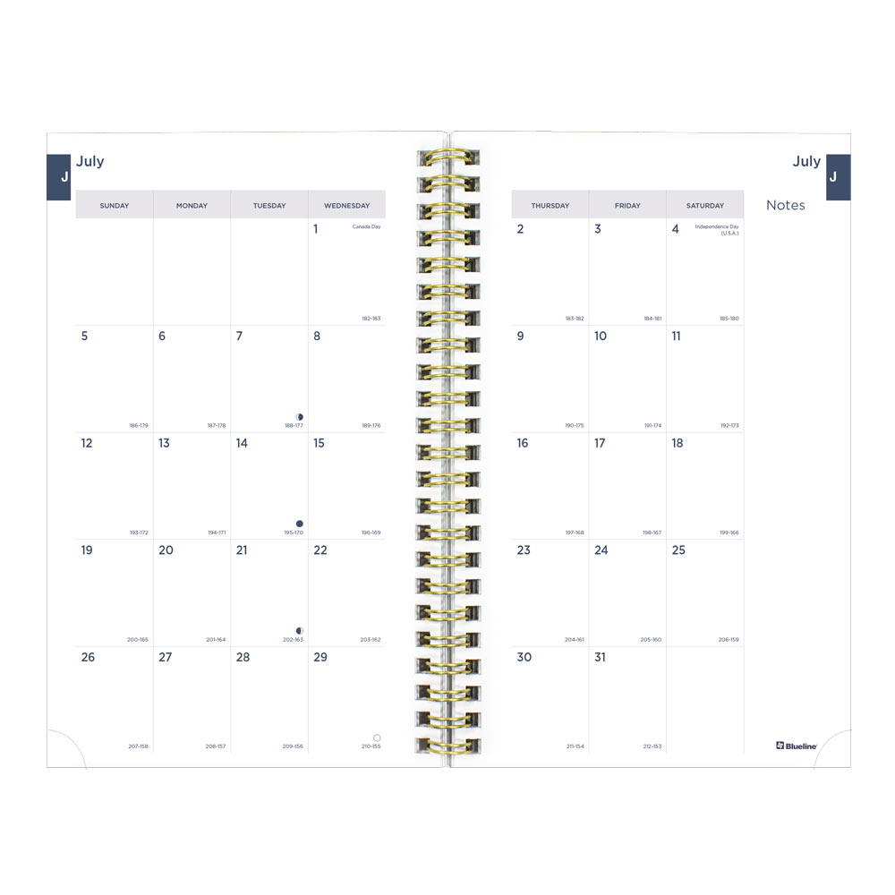 Academic Weekly Planner, Floral, 2026-2027, English CA114PM.02 CA114PM.02 #colour_floral-green