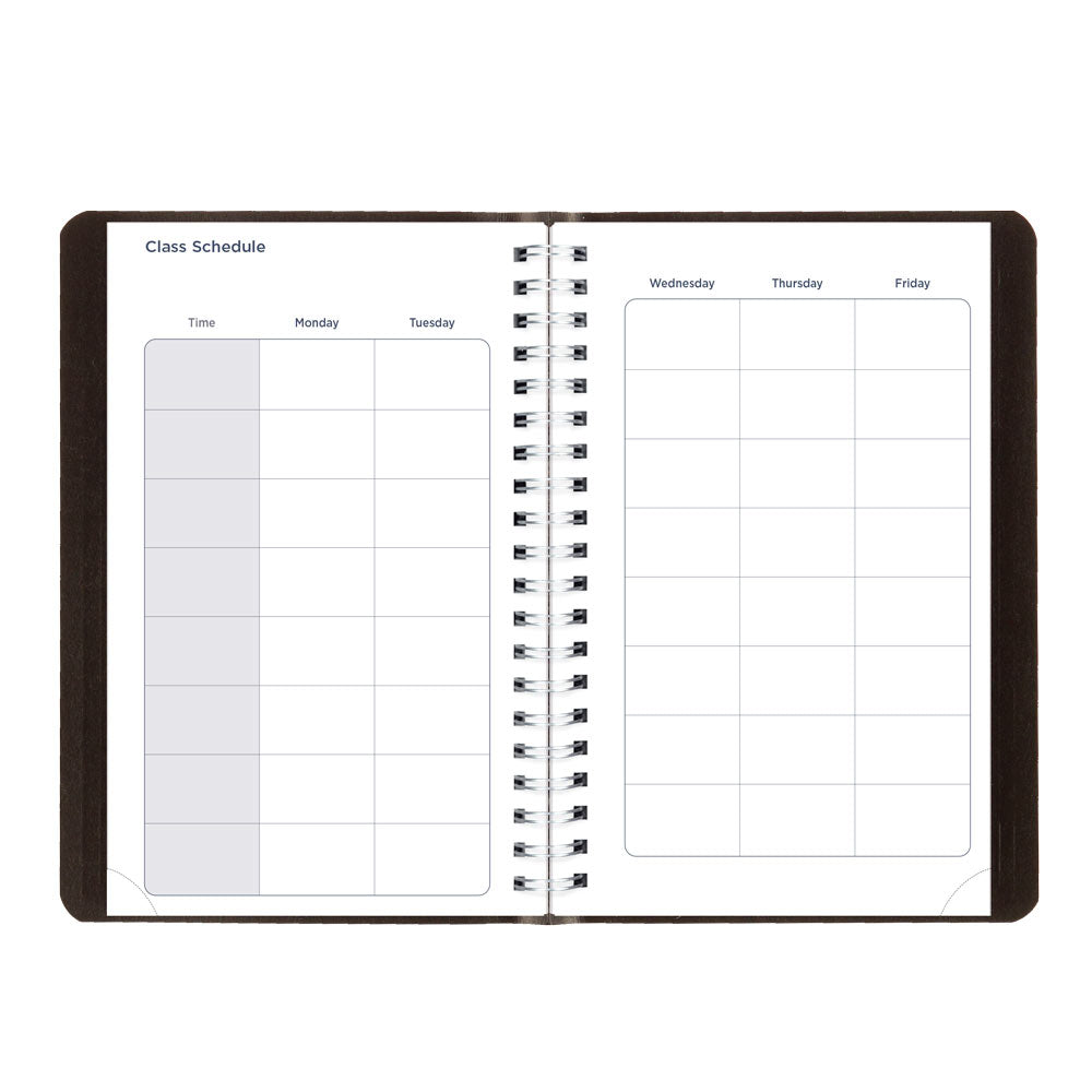 Academic Daily Planner, Classic Black, 2026-2027 - English CA201.BLK