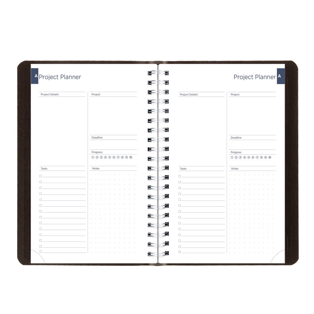 Academic Daily Planner, Classic Black, 2026-2027 - English CA201.BLK