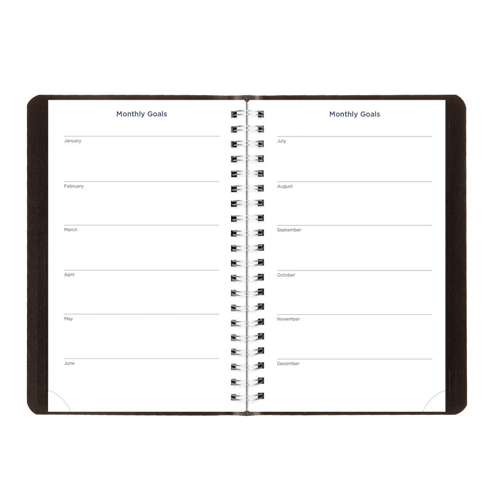 Academic Daily Planner, Classic Black, 2026-2027 - English CA201.BLK