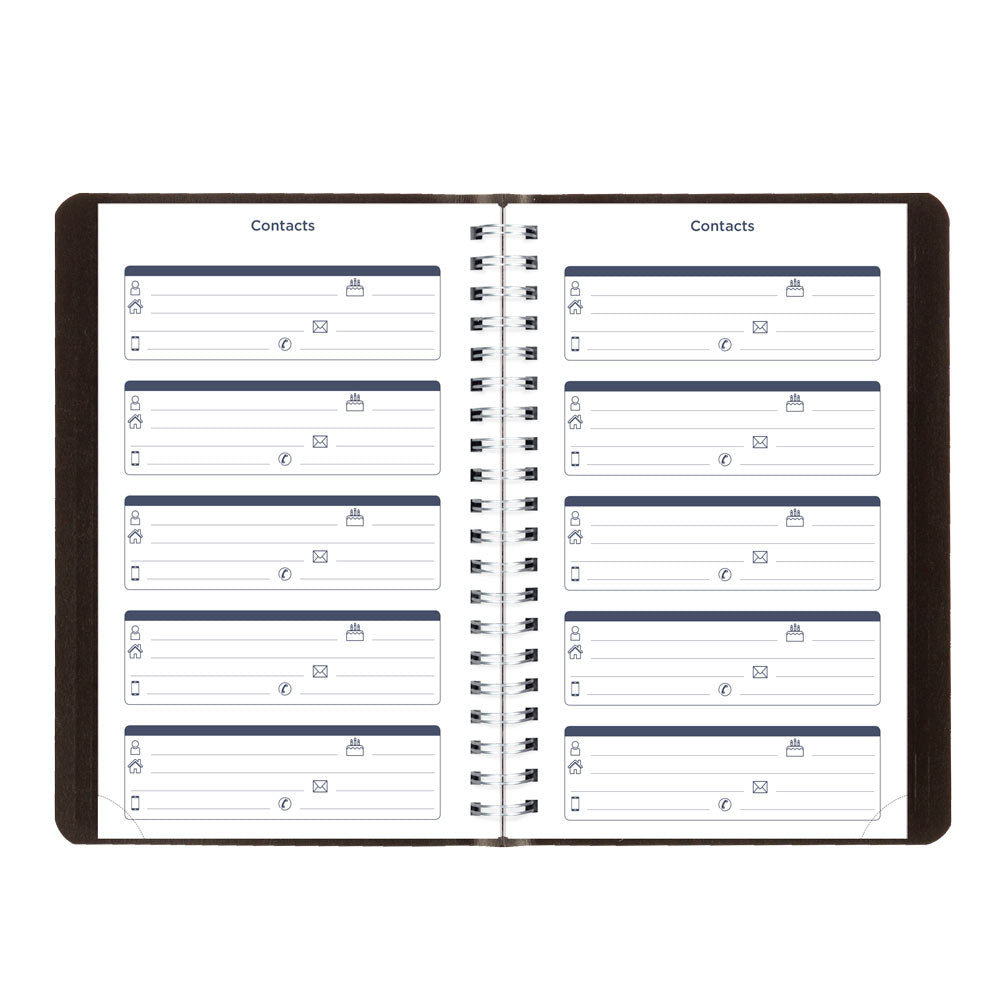 Academic Daily Planner, Classic Black, 2026-2027 - English CA201.BLK