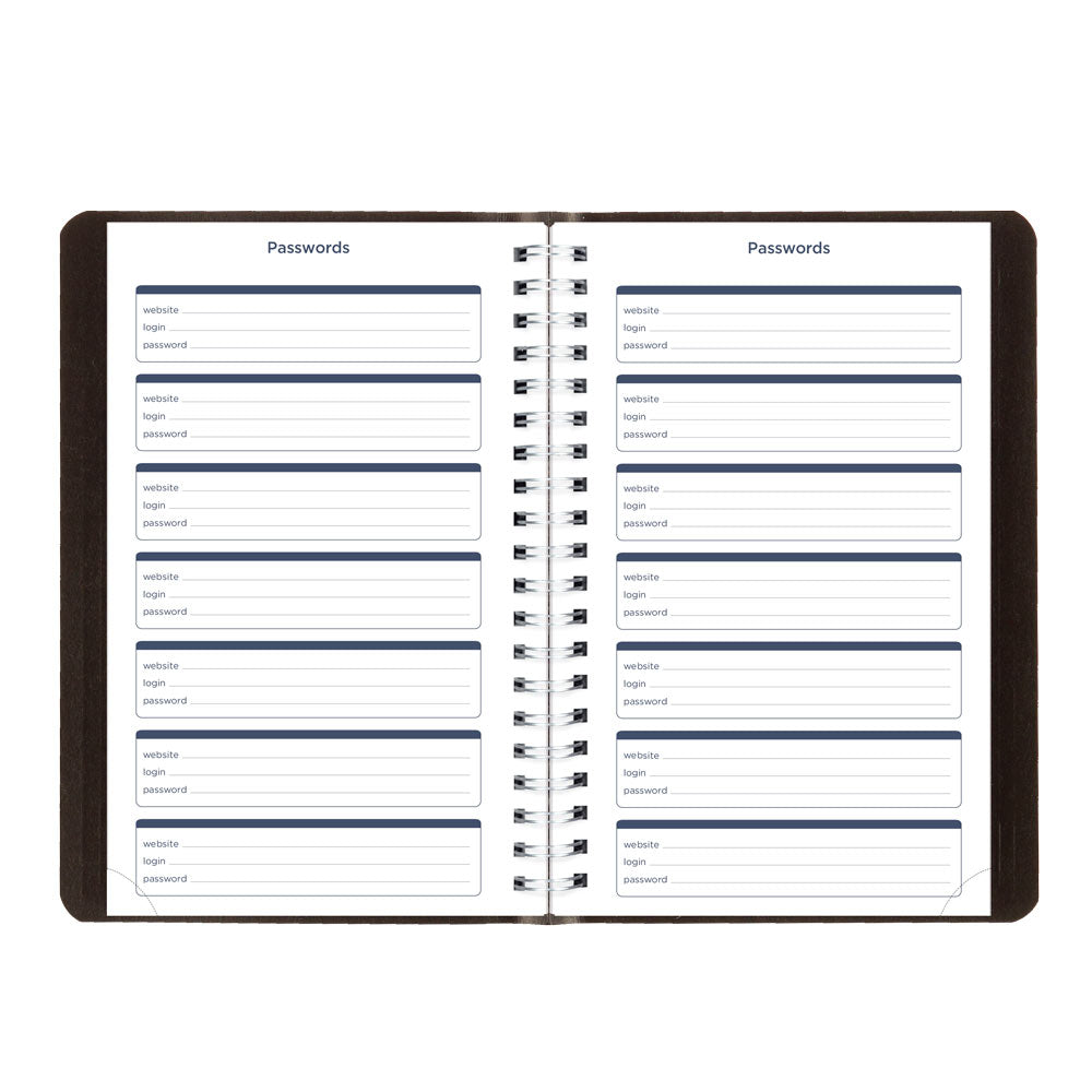 Academic Daily Planner, Classic Black, 2026-2027 - English CA201.BLK