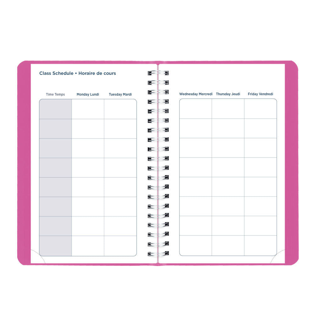 Academic Daily Planner, Fashion, 2026-2027 - Bilingual CA201BF.01 #colour_fashion-pink