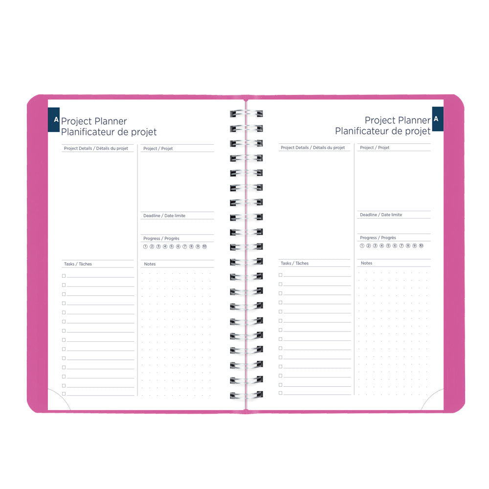 Academic Daily Planner, Fashion, 2026-2027 - Bilingual CA201BF.01 #colour_fashion-pink
