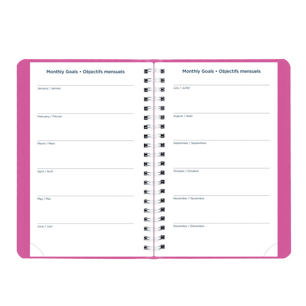 Academic Daily Planner, Fashion, 2026-2027 - Bilingual CA201BF.01 #colour_fashion-pink