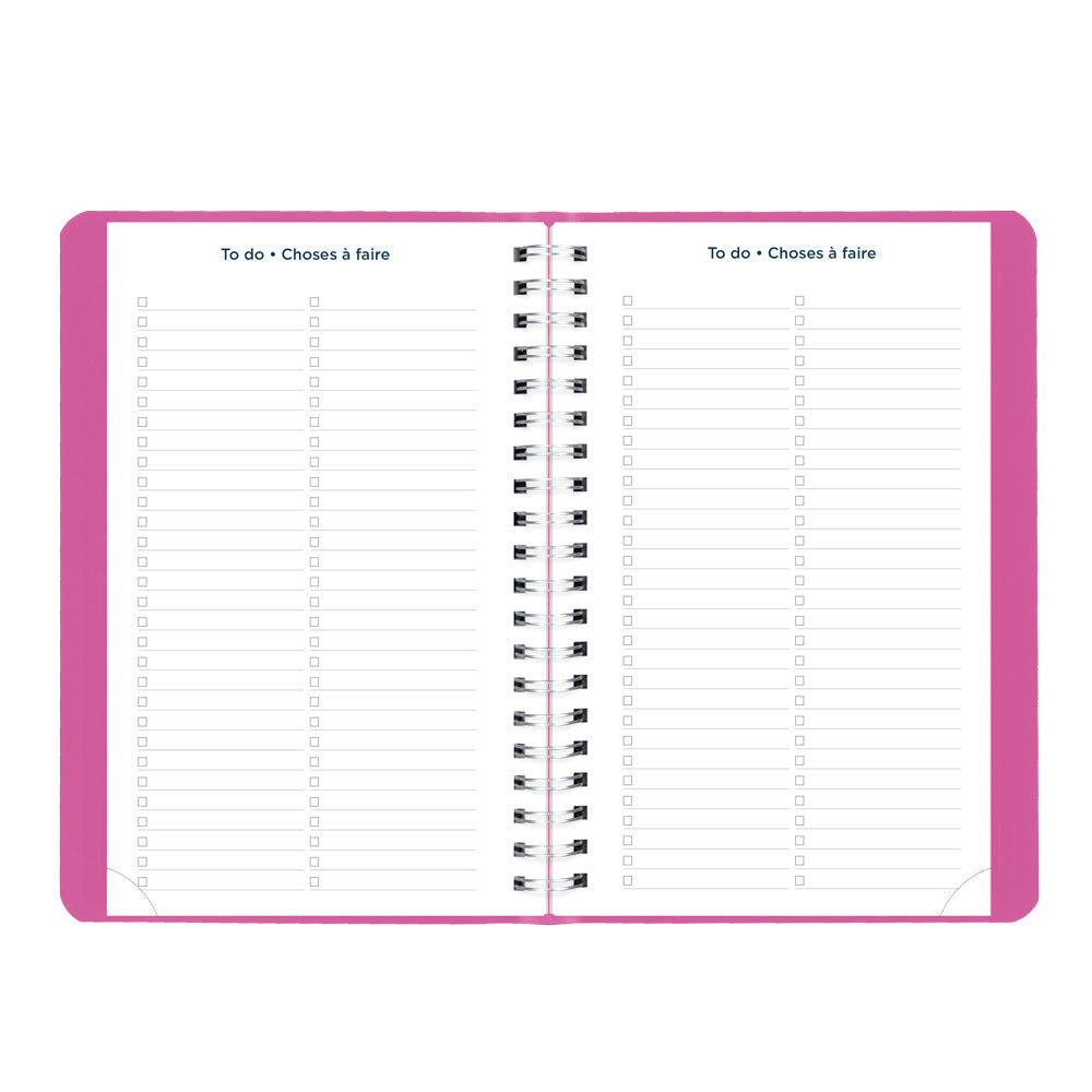 Academic Daily Planner, Fashion, 2026-2027 - Bilingual CA201BF.01 #colour_fashion-pink