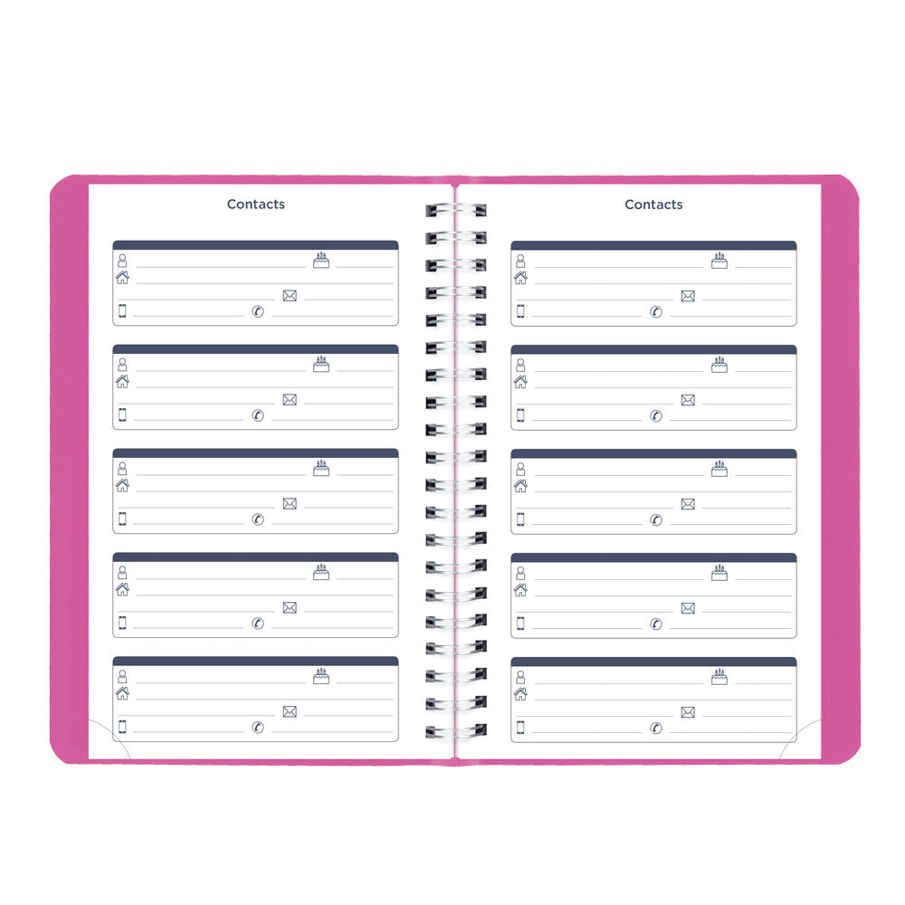 Academic Daily Planner, Fashion, 2026-2027 - Bilingual CA201BF.01 #colour_fashion-pink