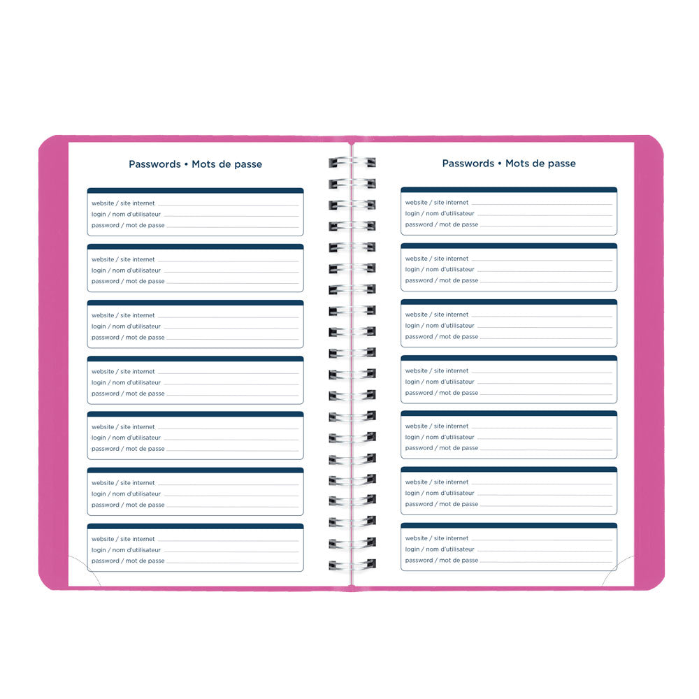 Academic Daily Planner, Fashion, 2026-2027 - Bilingual CA201BF.01 #colour_fashion-pink