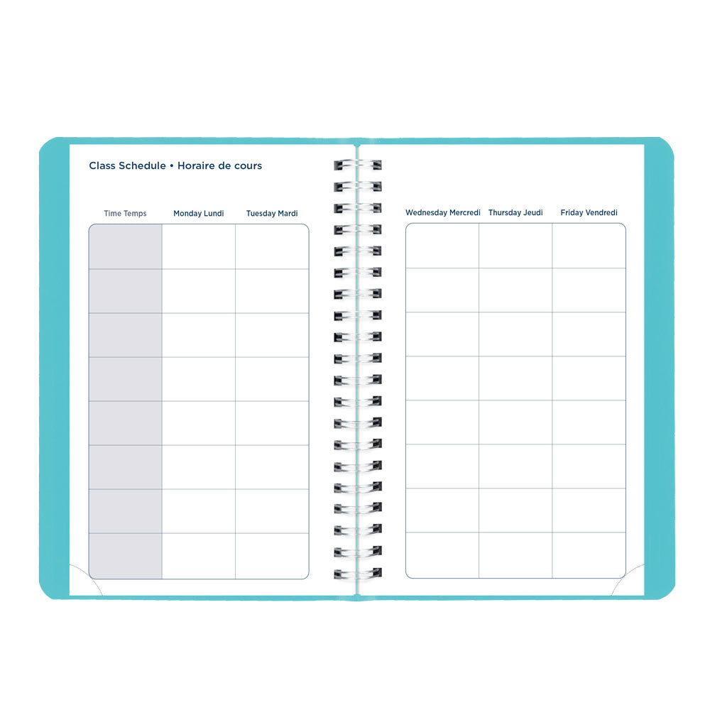 Academic Daily Planner, Fashion, 2026-2027 - Bilingual CA201BF.02 #colour_fashion-blue