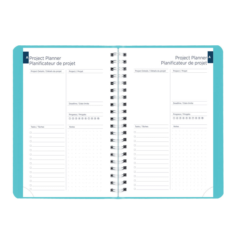 Academic Daily Planner, Fashion, 2026-2027 - Bilingual CA201BF.02 #colour_fashion-blue