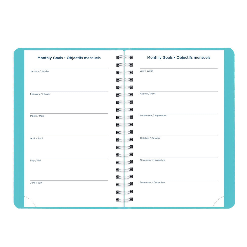 Academic Daily Planner, Fashion, 2026-2027 - Bilingual CA201BF.02 #colour_fashion-blue