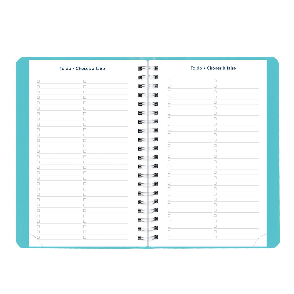 Academic Daily Planner, Fashion, 2026-2027 - Bilingual CA201BF.02 #colour_fashion-blue