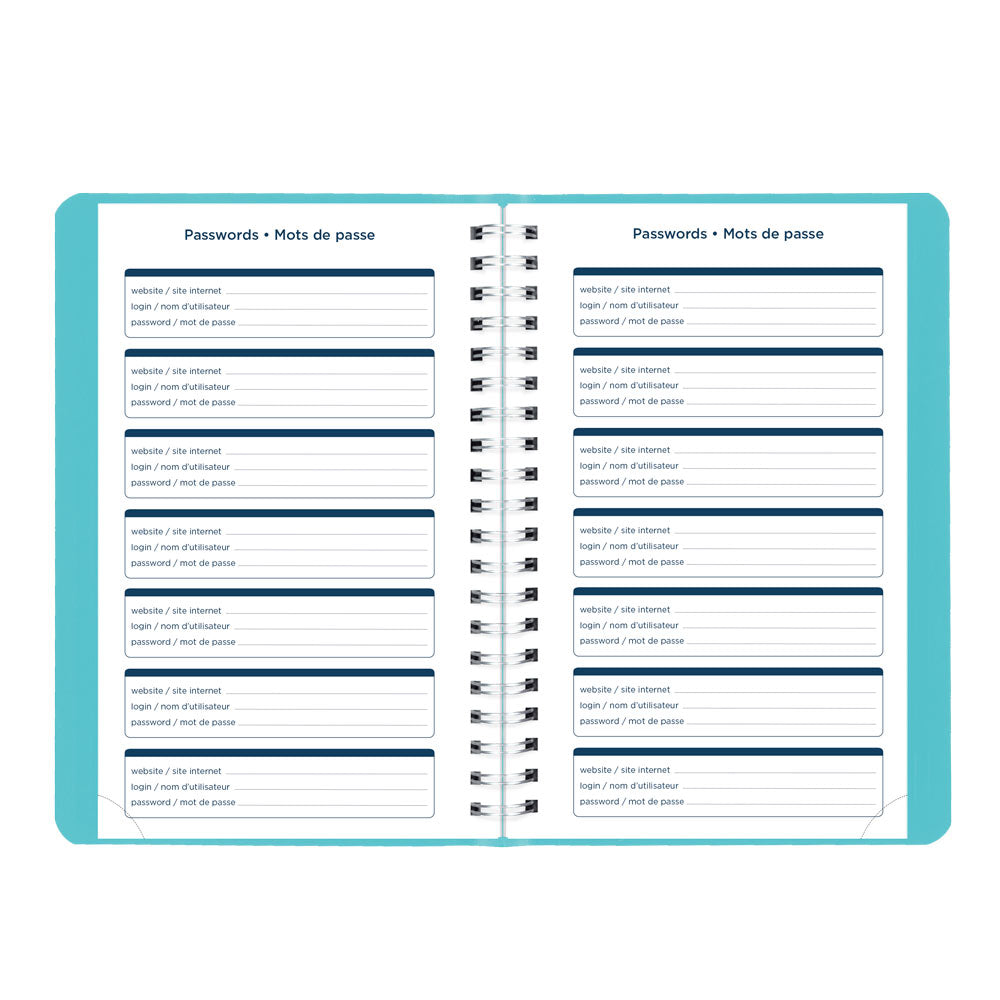 Academic Daily Planner, Fashion, 2026-2027 - Bilingual CA201BF.02 #colour_fashion-blue