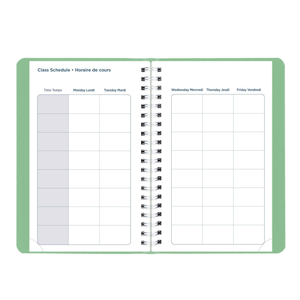Academic Daily Planner, Fashion, 2026-2027 - Bilingual CA201BF.03 #colour_fashion-green