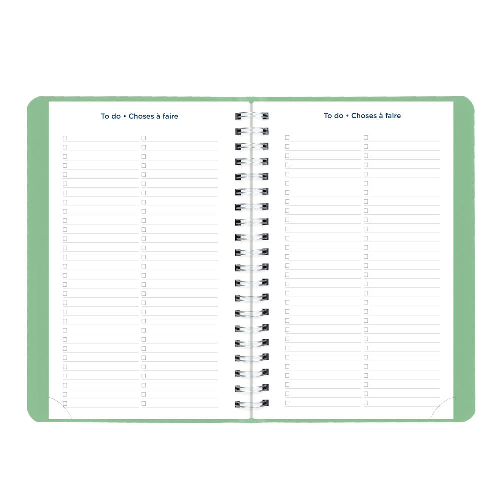 Academic Daily Planner, Fashion, 2026-2027 - Bilingual CA201BF.03 #colour_fashion-green