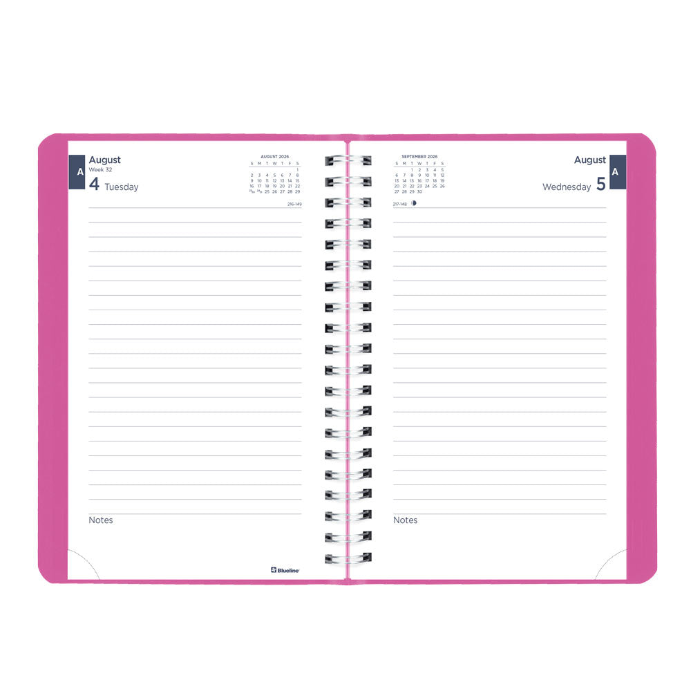 Academic Daily Planner, Fashion, 2026-2027 - English CA201F.01 #colour_fashion-pink