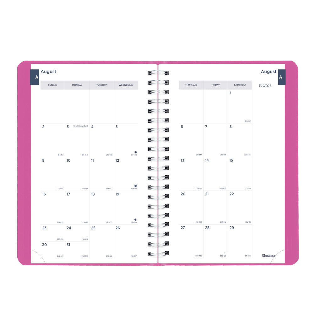 Academic Daily Planner, Fashion, 2026-2027 - English CA201F.01 #colour_fashion-pink