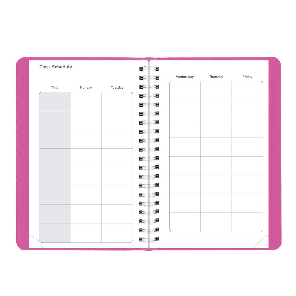 Academic Daily Planner, Fashion, 2026-2027 - English CA201F.01 #colour_fashion-pink