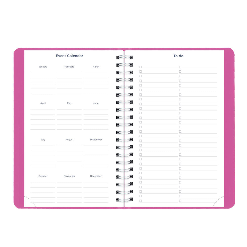 Academic Daily Planner, Fashion, 2026-2027 - English CA201F.01 #colour_fashion-pink