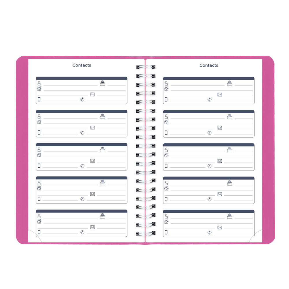 Academic Daily Planner, Fashion, 2026-2027 - English CA201F.01 #colour_fashion-pink
