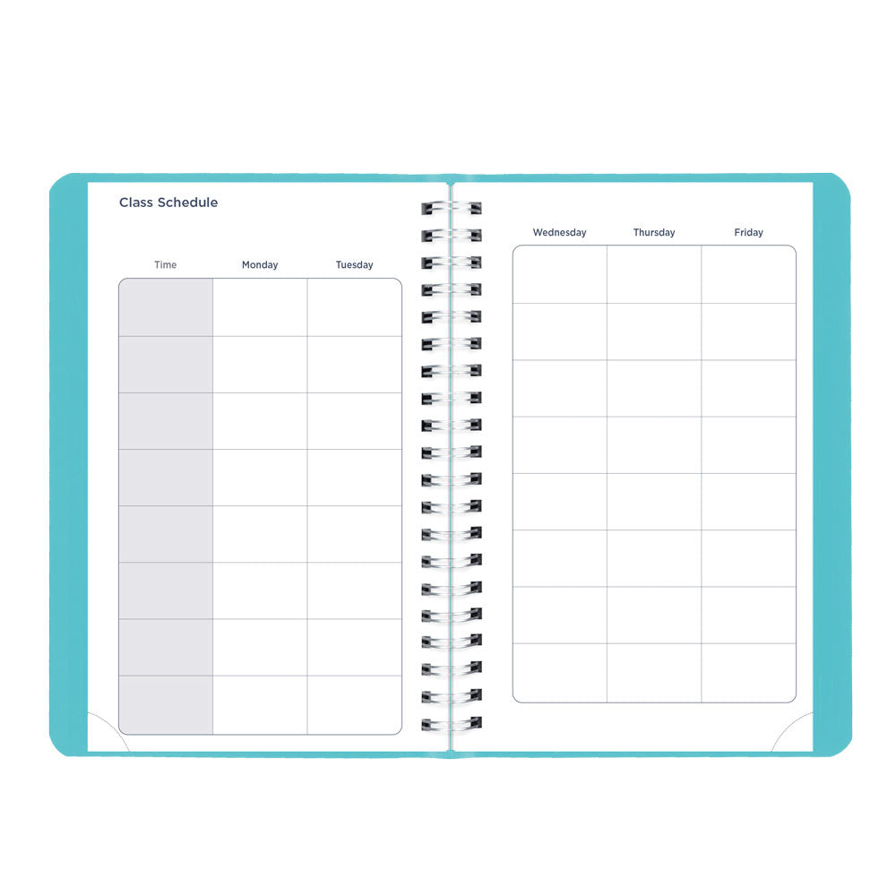 Academic Daily Planner, Fashion, 2026-2027 - English CA201F.02 #colour_fashion-blue