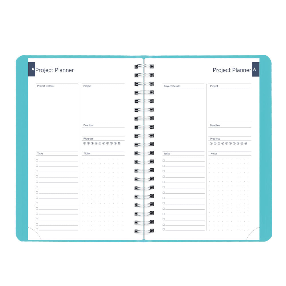 Academic Daily Planner, Fashion, 2026-2027 - English CA201F.02 #colour_fashion-blue