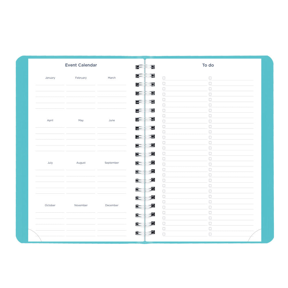 Academic Daily Planner, Fashion, 2026-2027 - English CA201F.02 #colour_fashion-blue