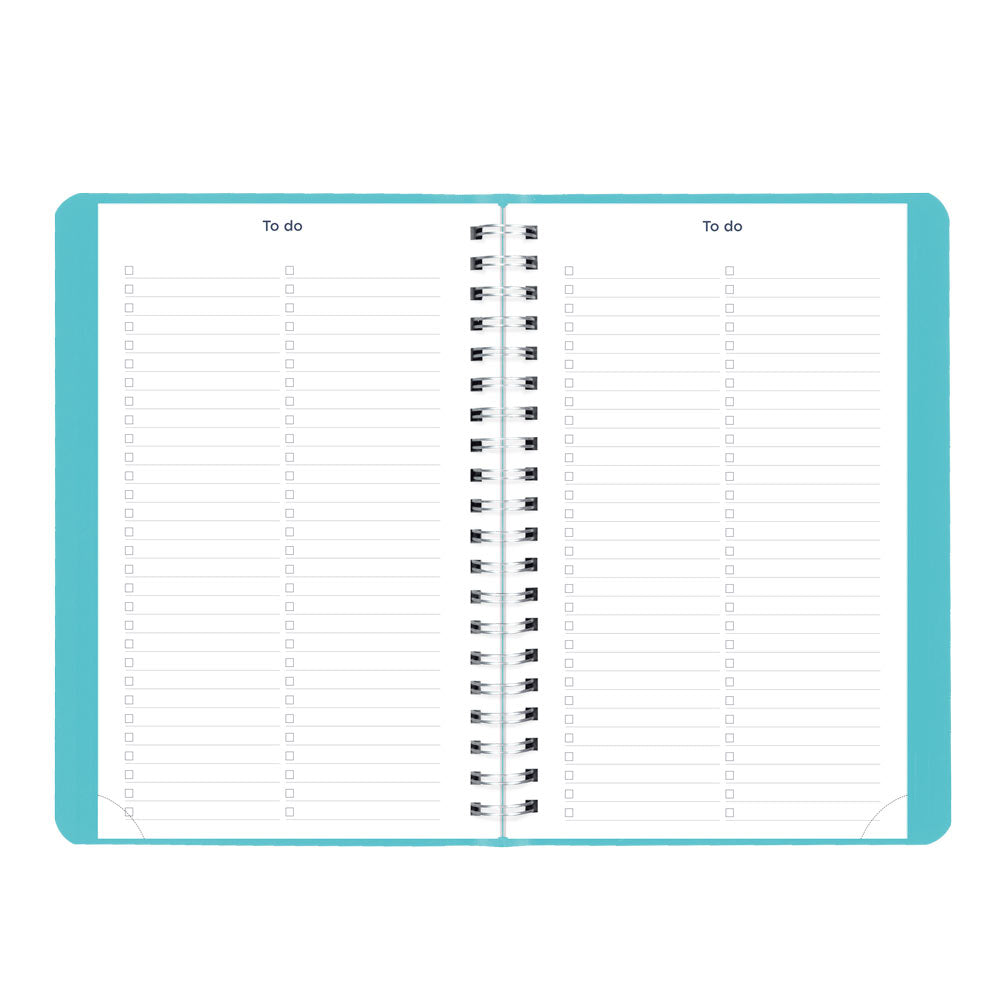 Academic Daily Planner, Fashion, 2026-2027 - English CA201F.02 #colour_fashion-blue