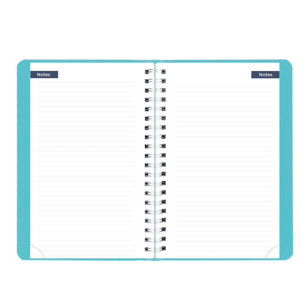Academic Daily Planner, Fashion, 2026-2027 - English CA201F.02 #colour_fashion-blue