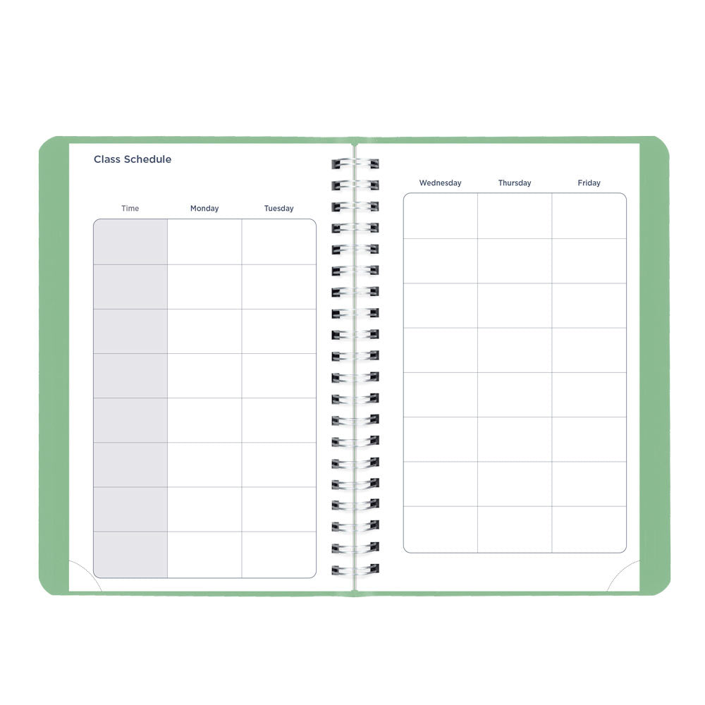 Academic Daily Planner, Fashion, 2026-2027 - English CA201F.03 #colour_fashion-green