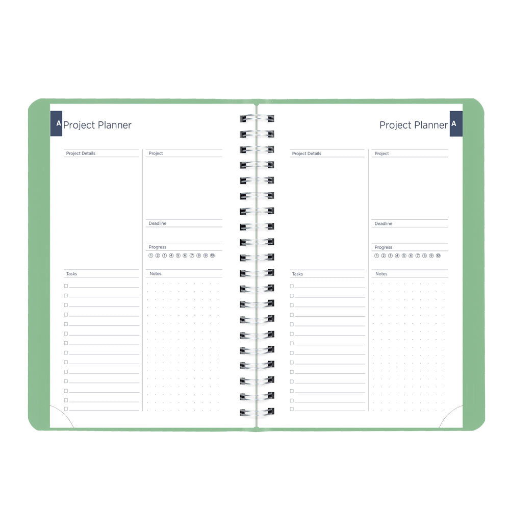 Academic Daily Planner, Fashion, 2026-2027 - English CA201F.03 #colour_fashion-green