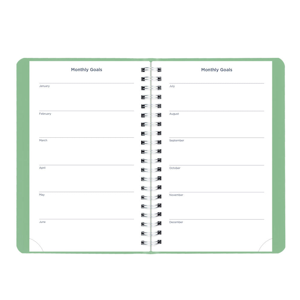 Academic Daily Planner, Fashion, 2026-2027 - English CA201F.03 #colour_fashion-green