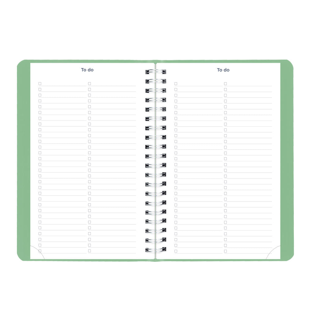Academic Daily Planner, Fashion, 2026-2027 - English CA201F.03 #colour_fashion-green